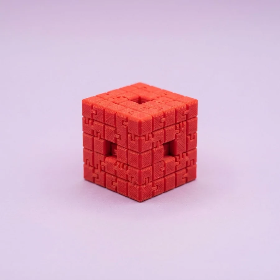 Cubo de Espiral, pieza 1 de 3