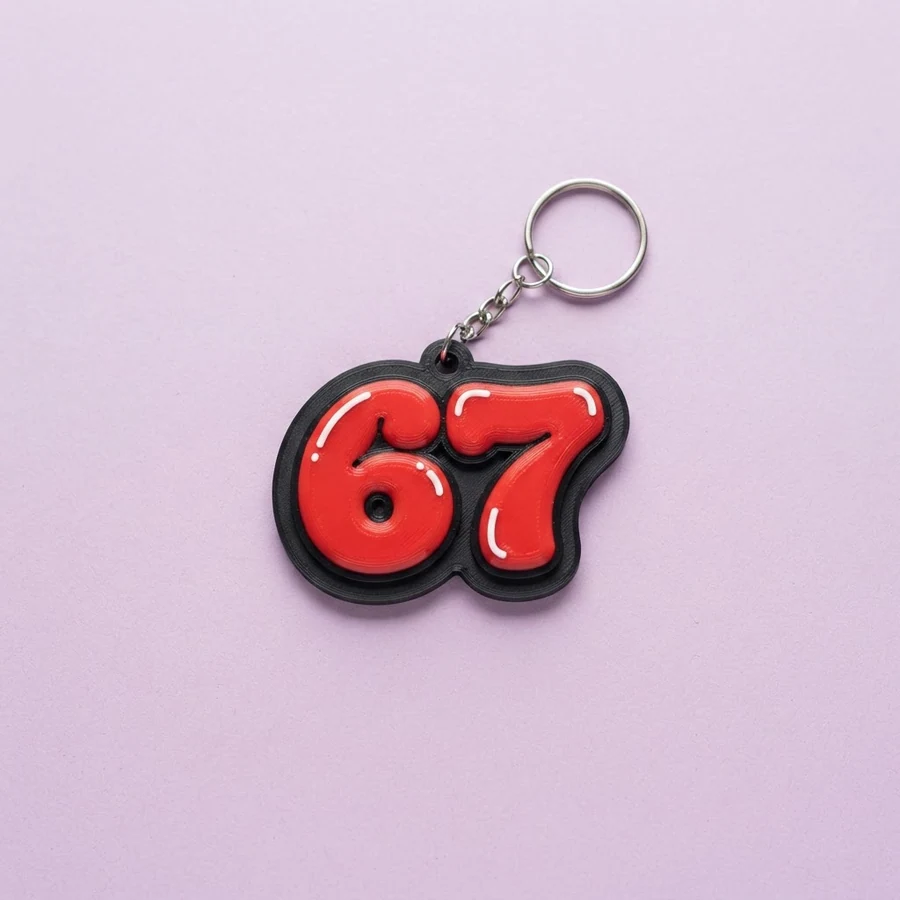 Llavero 67, pieza 1 de 3