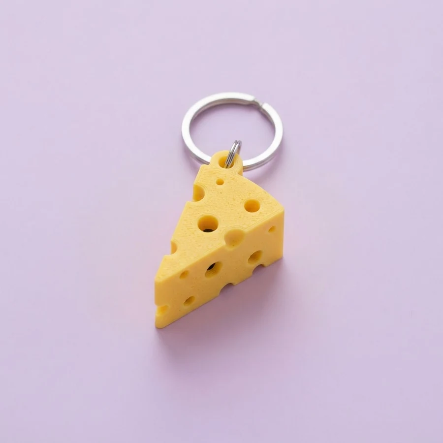 Llavero Queso, pieza 3 de 3